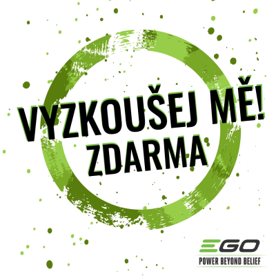 Vyzkoušejte stroje EGO zdarma!